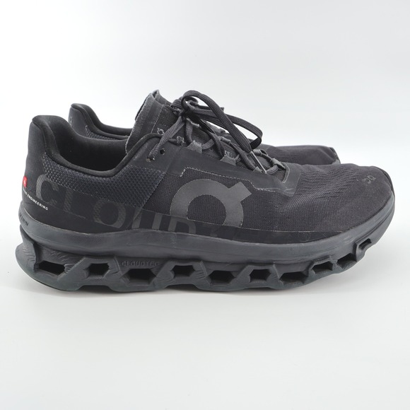 On Running Cloudmonster CloudTec Men\'s Black Running‎ Shoes US 12 - No Insoles main image 6